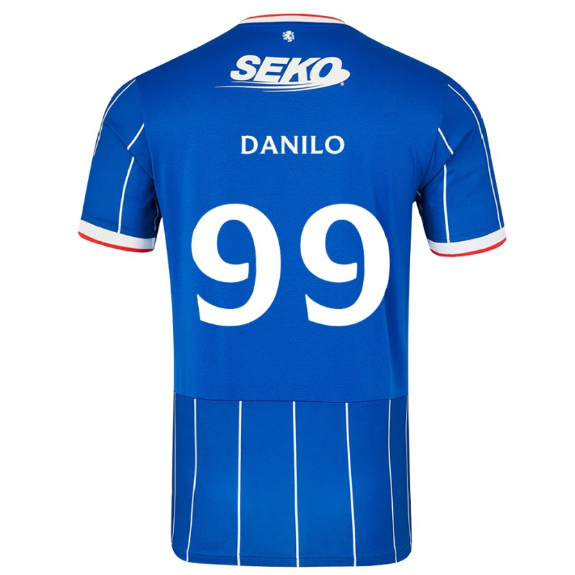 Danxen Dzieci Danilo #99 Czerwony Niebieski Biały Domowa Koszulka 2026/27 Koszulki Klubowe