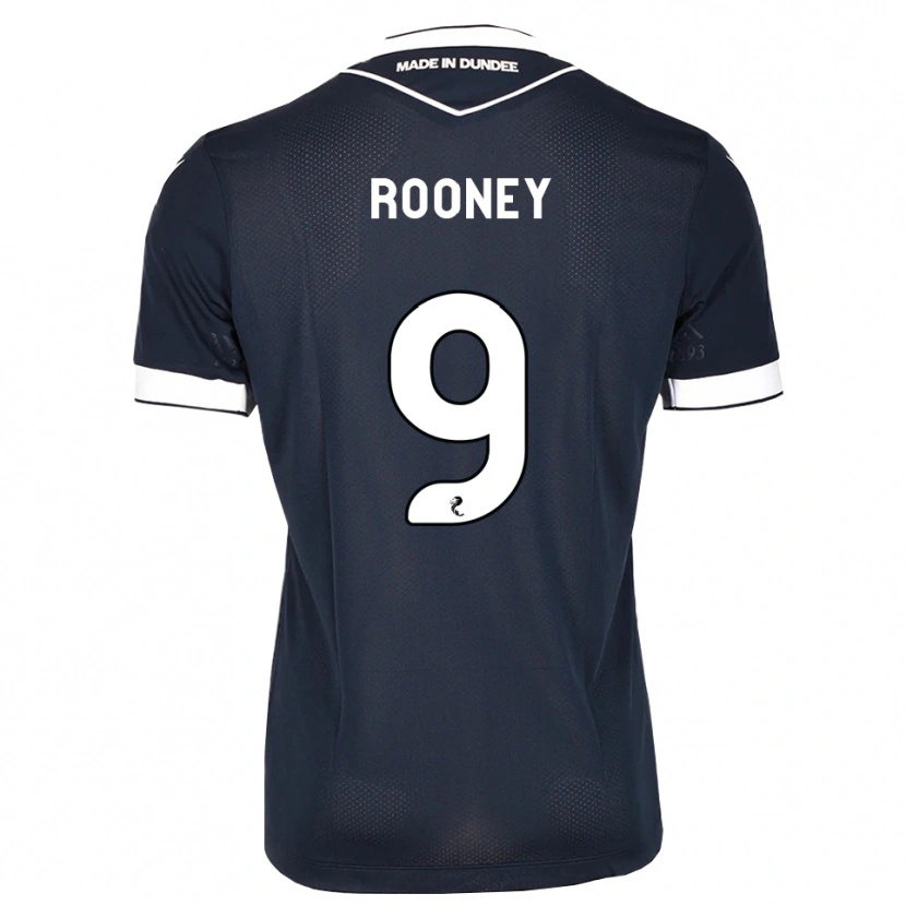 Danxen Dzieci Chris Rooney #9 Północny Niebieski Biały Domowa Koszulka 2026/27 Koszulki Klubowe