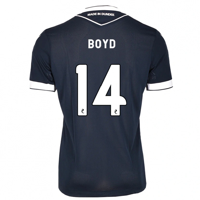 Danxen Dzieci Travis Boyd #14 Północny Niebieski Biały Domowa Koszulka 2026/27 Koszulki Klubowe
