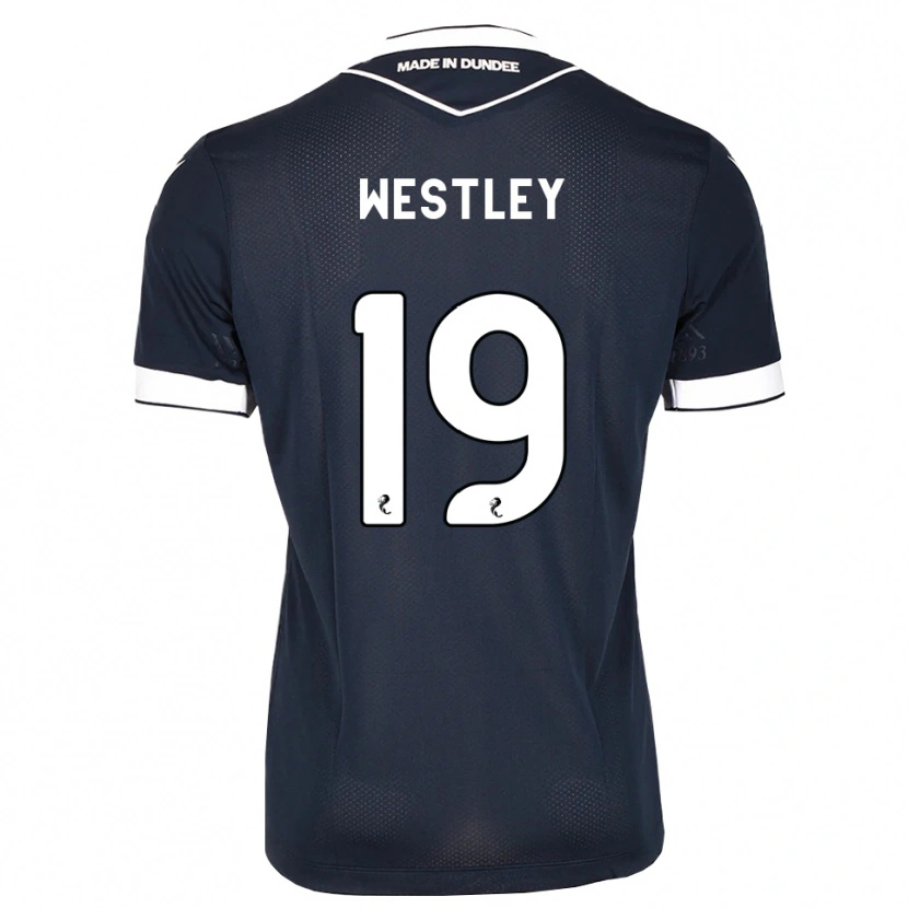 Danxen Dzieci Joe Westley #19 Północny Niebieski Biały Domowa Koszulka 2026/27 Koszulki Klubowe