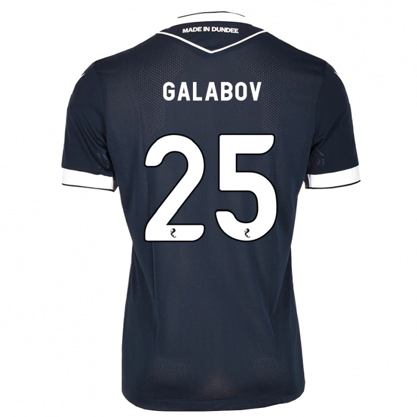 Danxen Dzieci Plamen Galabov #25 Północny Niebieski Biały Domowa Koszulka 2026/27 Koszulki Klubowe