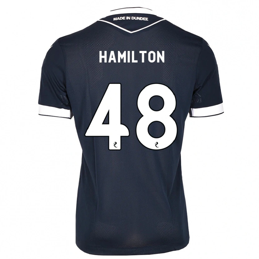 Danxen Dzieci Ethan Hamilton #48 Północny Niebieski Biały Domowa Koszulka 2026/27 Koszulki Klubowe