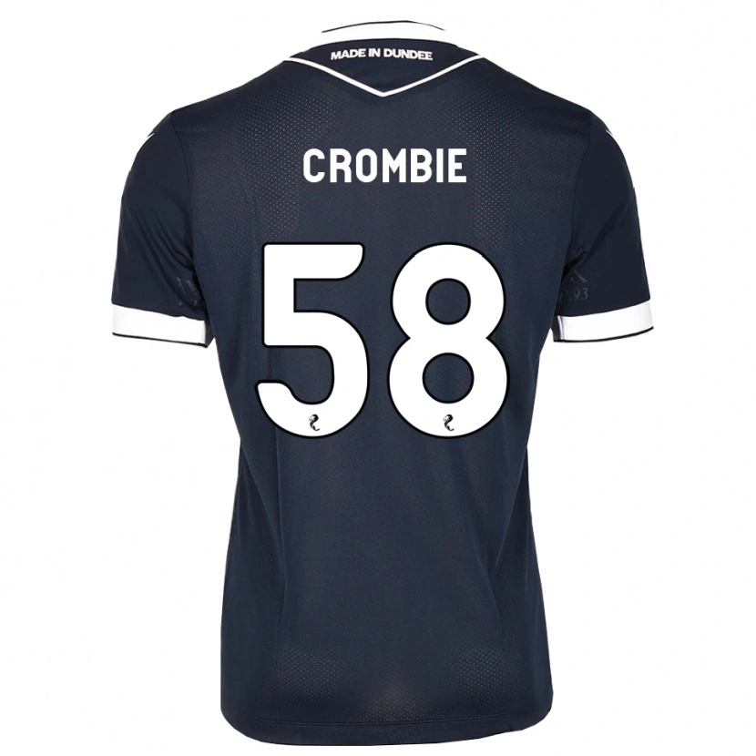 Danxen Dzieci Ethan Crombie #58 Północny Niebieski Biały Domowa Koszulka 2026/27 Koszulki Klubowe