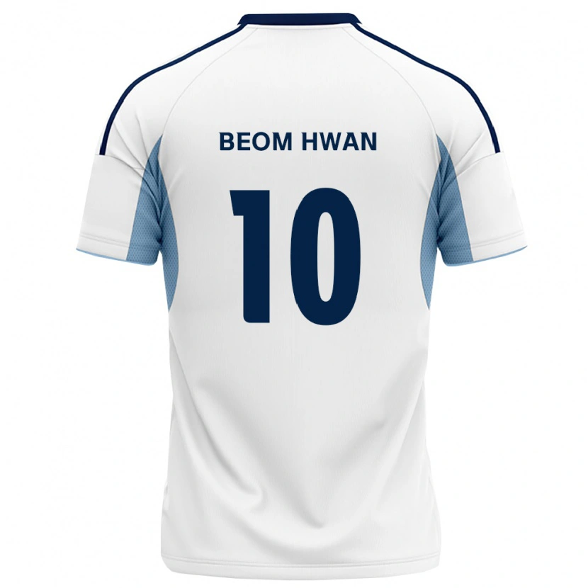 Danxen Dzieci Beom-Hwan Kim #10 Królewski Niebieski Biały Wyjazdowa Koszulka 2026/27 Koszulki Klubowe