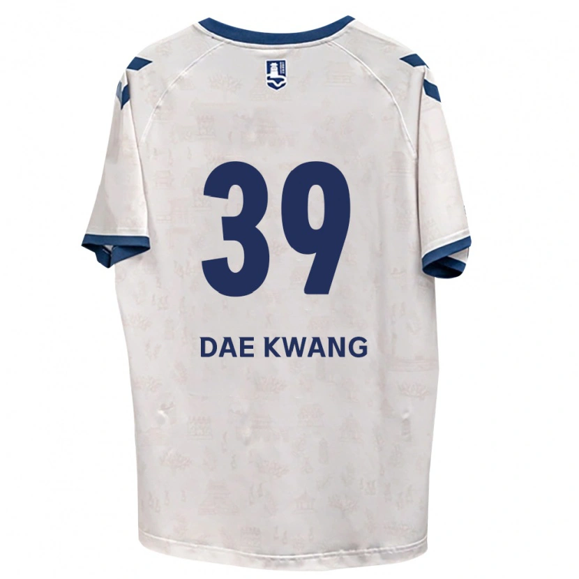 Danxen Dzieci Dae-Kwang Lee #39 Królewski Niebieski Biały Wyjazdowa Koszulka 2026/27 Koszulki Klubowe