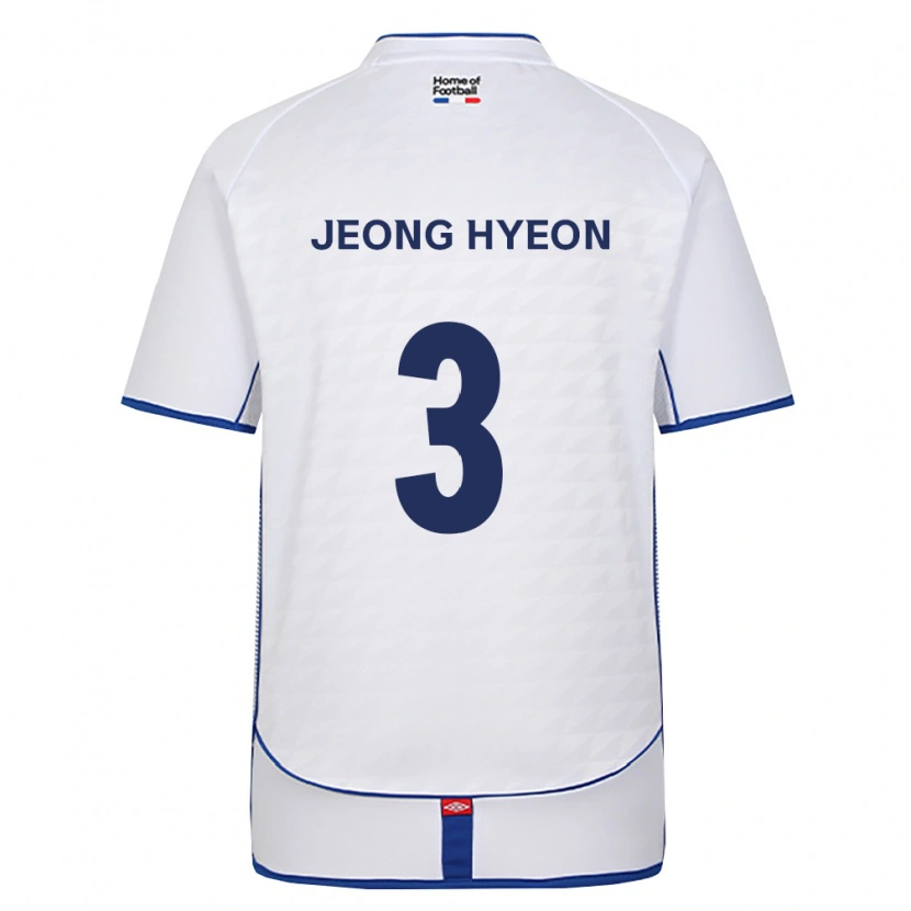 Danxen Dzieci Jeong-Hyeon Kim #3 Czarny Biały Czerwony Wyjazdowa Koszulka 2026/27 Koszulki Klubowe
