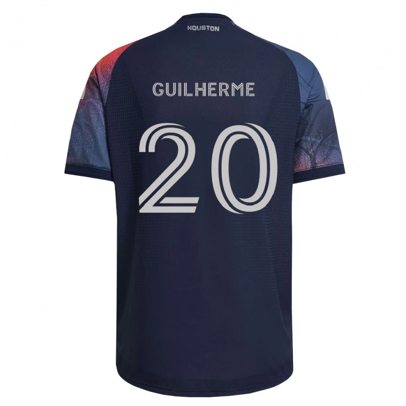 Danxen Dzieci Guilherme Augusto Vieira Dos Santos #20 Głęboki Niebieski Biały Pomarańczowy Wyjazdowa Koszulka 2026/27 Koszulki Klubowe