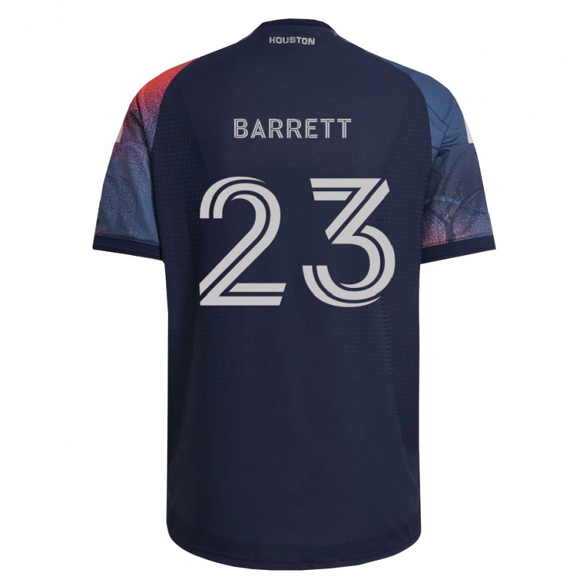 Danxen Dzieci Daniel Barrett #23 Głęboki Niebieski Biały Pomarańczowy Wyjazdowa Koszulka 2026/27 Koszulki Klubowe