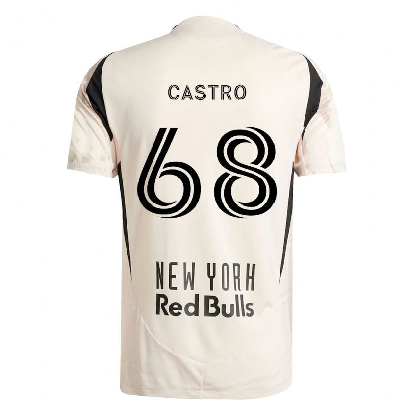 Danxen Dzieci Bradley Castro #68 Kość Słoniowa Czerwony Czarny Wyjazdowa Koszulka 2026/27 Koszulki Klubowe