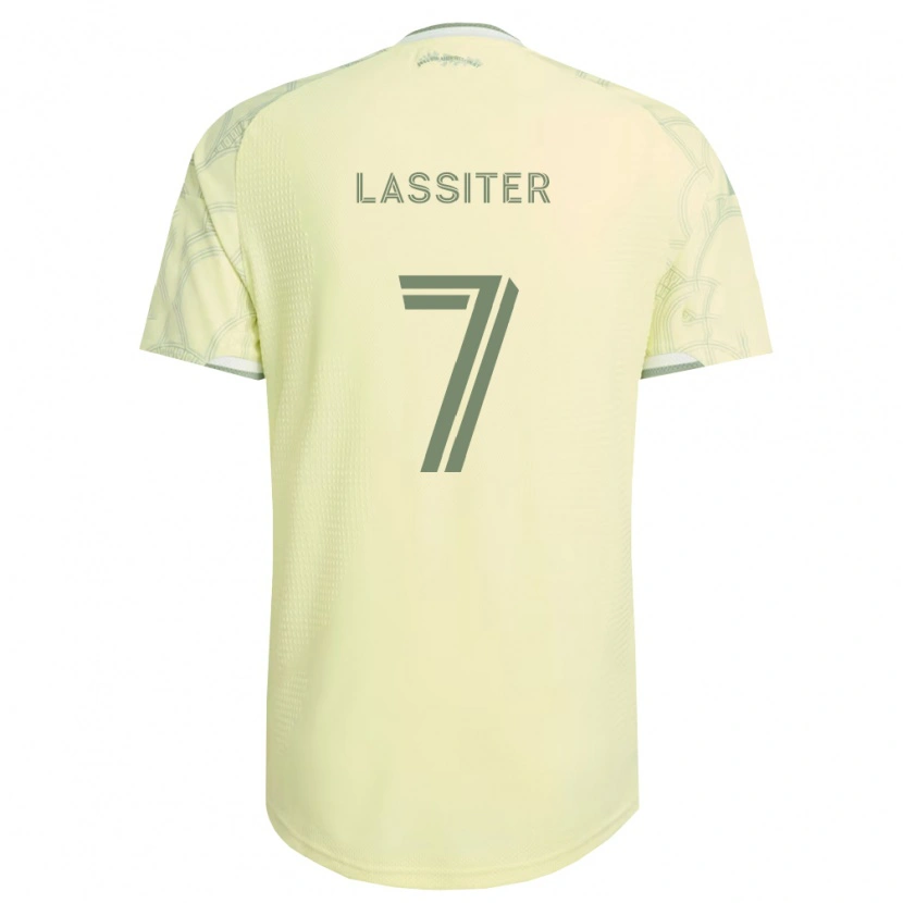 Danxen Dzieci Ariel Lassiter #7 Beżowy Biały Wyjazdowa Koszulka 2026/27 Koszulki Klubowe