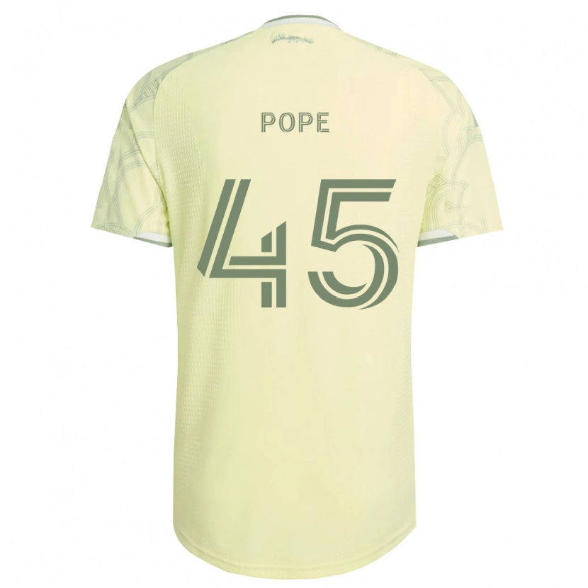 Danxen Dzieci Blake Pope #45 Beżowy Biały Wyjazdowa Koszulka 2026/27 Koszulki Klubowe