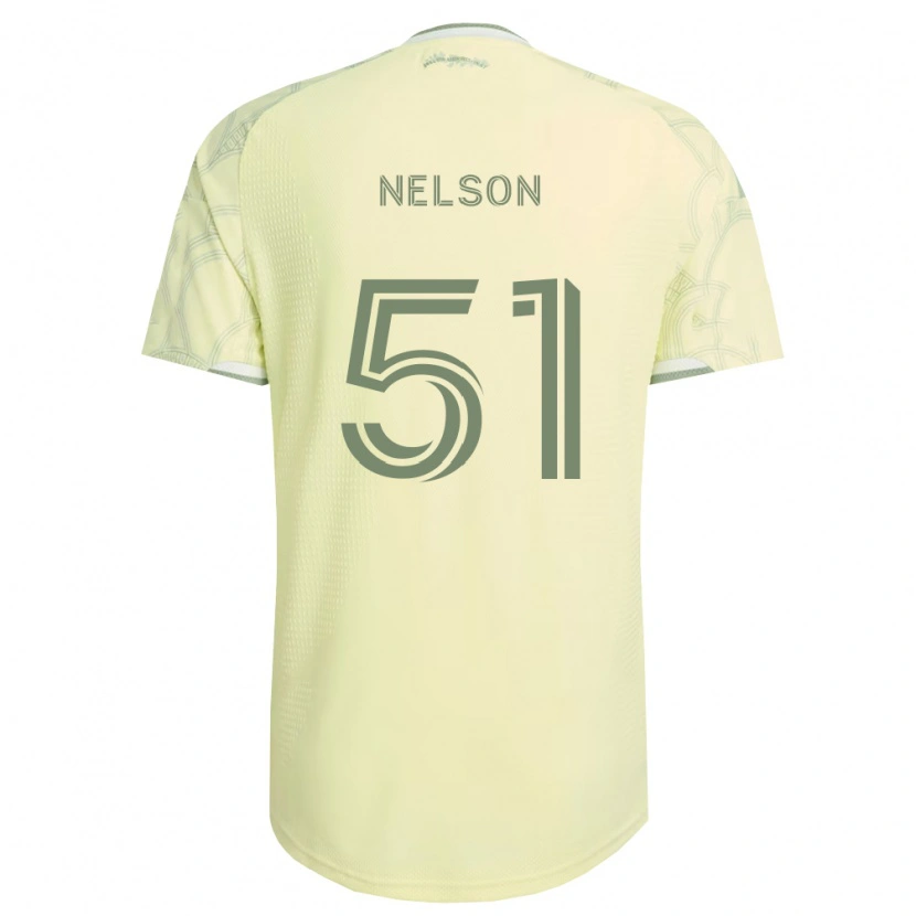 Danxen Dzieci Maxton Nelson #51 Beżowy Biały Wyjazdowa Koszulka 2026/27 Koszulki Klubowe