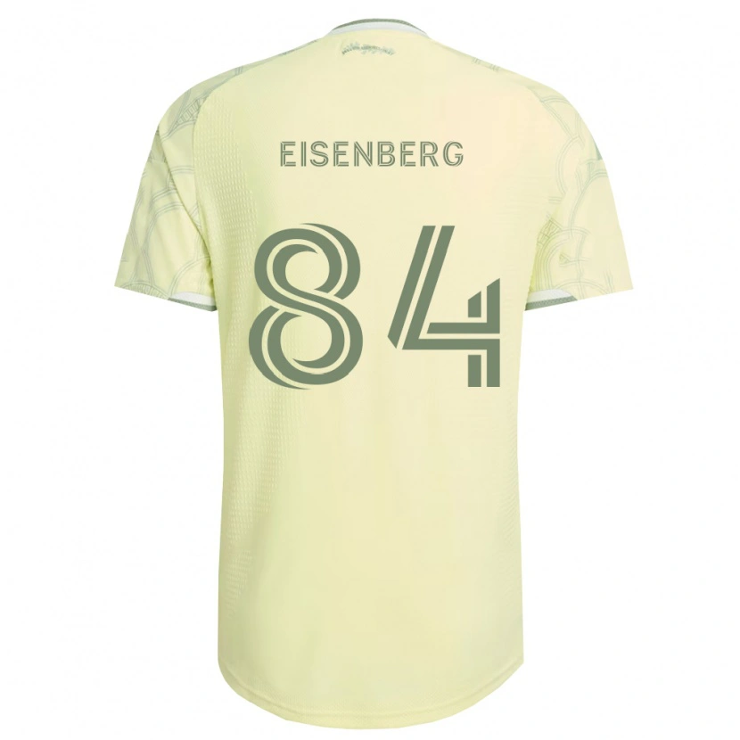 Danxen Dzieci Max Eisenberg #84 Beżowy Biały Wyjazdowa Koszulka 2026/27 Koszulki Klubowe