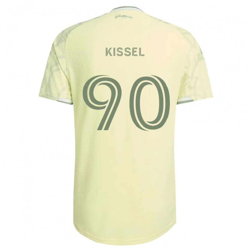 Danxen Dzieci Maximilian Kissel #90 Beżowy Biały Wyjazdowa Koszulka 2026/27 Koszulki Klubowe
