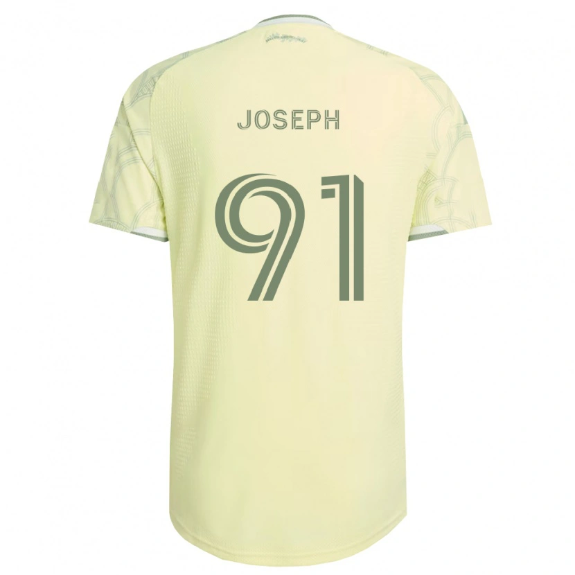 Danxen Dzieci Sam Joseph #91 Beżowy Biały Wyjazdowa Koszulka 2026/27 Koszulki Klubowe