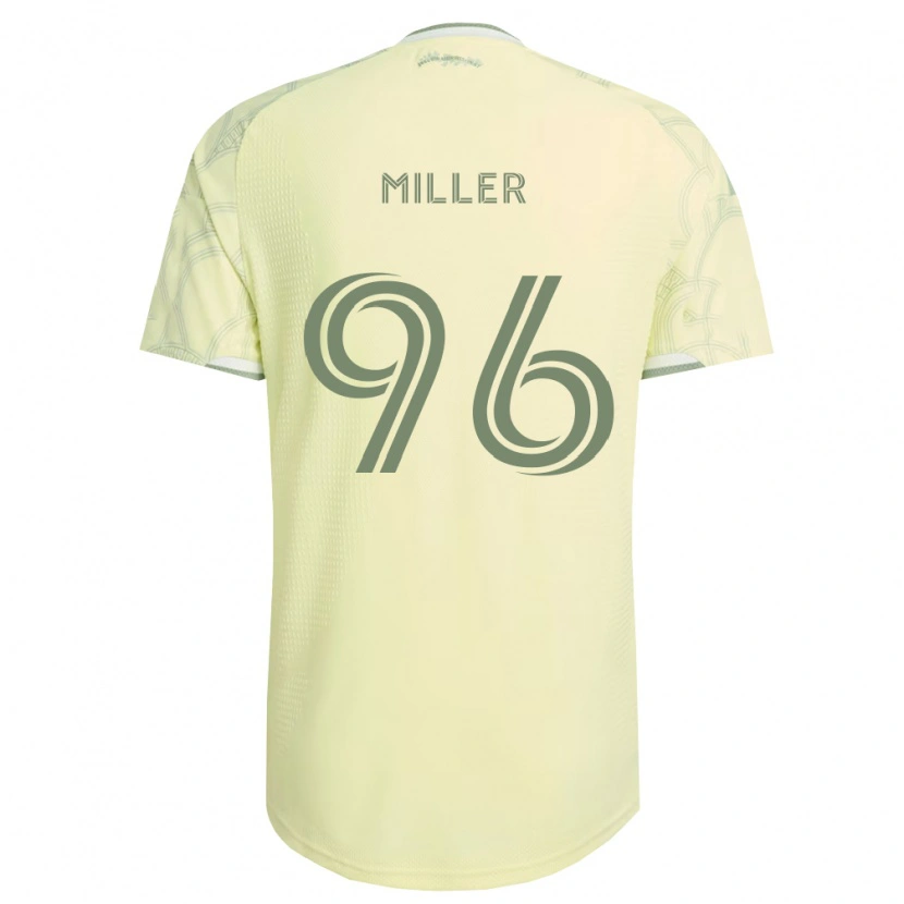 Danxen Dzieci Carver Miller #96 Beżowy Biały Wyjazdowa Koszulka 2026/27 Koszulki Klubowe