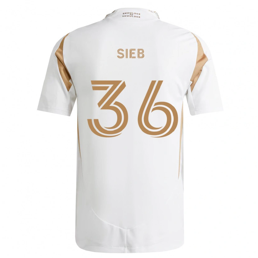 Danxen Dzieci Armindo Sieb #36 Biały Brązowy Wyjazdowa Koszulka 2026/27 Koszulki Klubowe