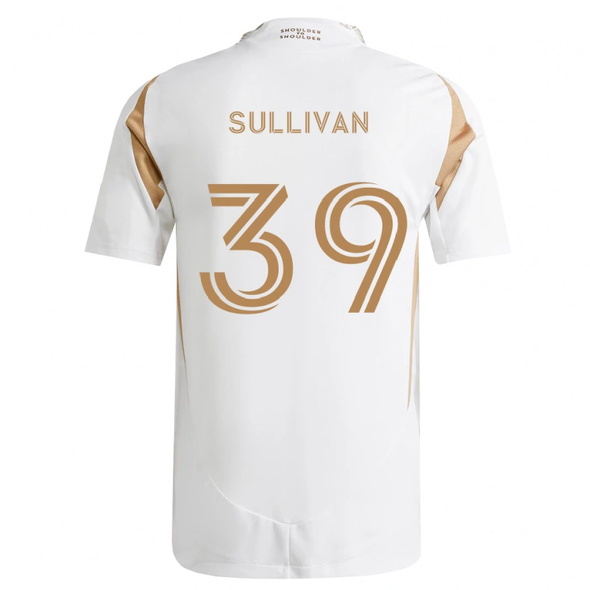 Danxen Dzieci Sullivan #39 Biały Brązowy Wyjazdowa Koszulka 2026/27 Koszulki Klubowe