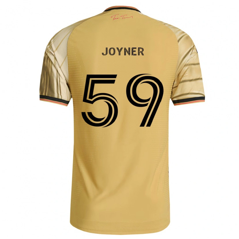 Danxen Dzieci Mykhi Joyner #59 Brązowy Żółty Czarny Wyjazdowa Koszulka 2026/27 Koszulki Klubowe