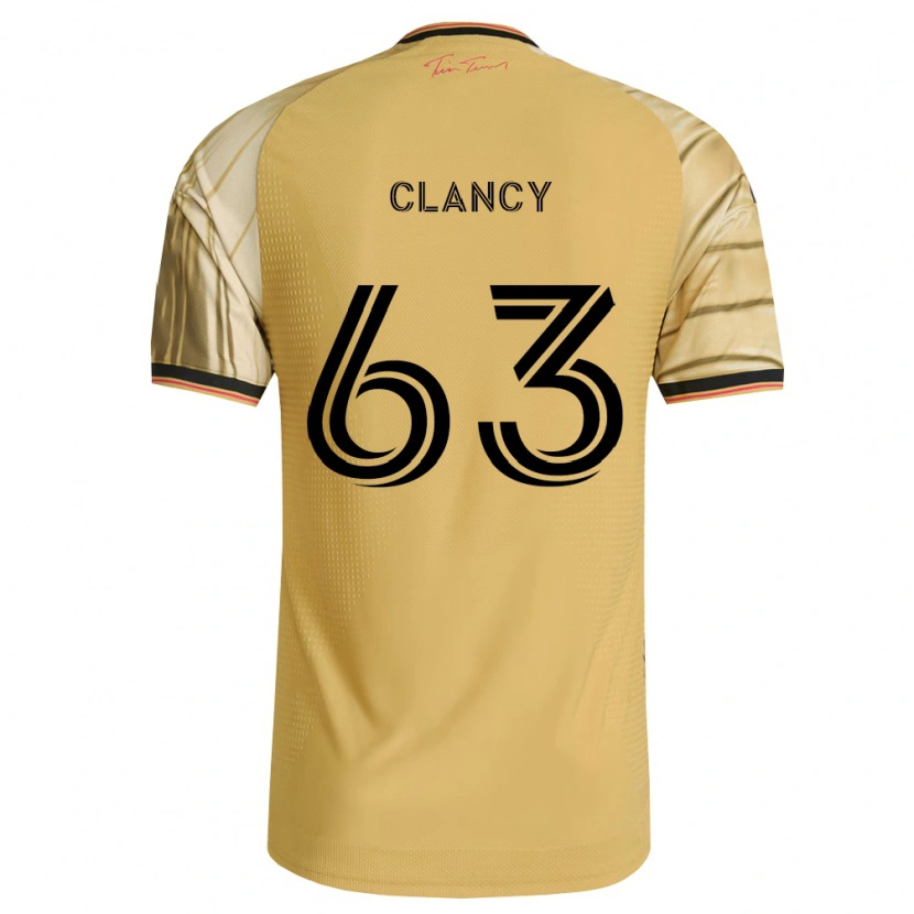 Danxen Dzieci Trip Clancy #63 Brązowy Żółty Czarny Wyjazdowa Koszulka 2026/27 Koszulki Klubowe