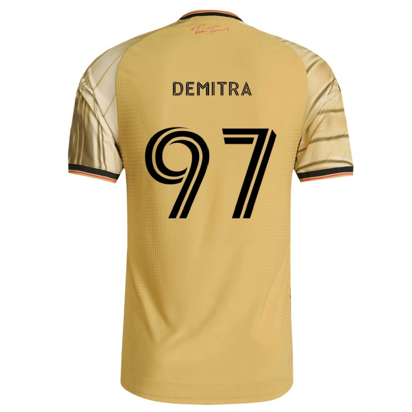 Danxen Dzieci Lucas Demitra #97 Brązowy Żółty Czarny Wyjazdowa Koszulka 2026/27 Koszulki Klubowe