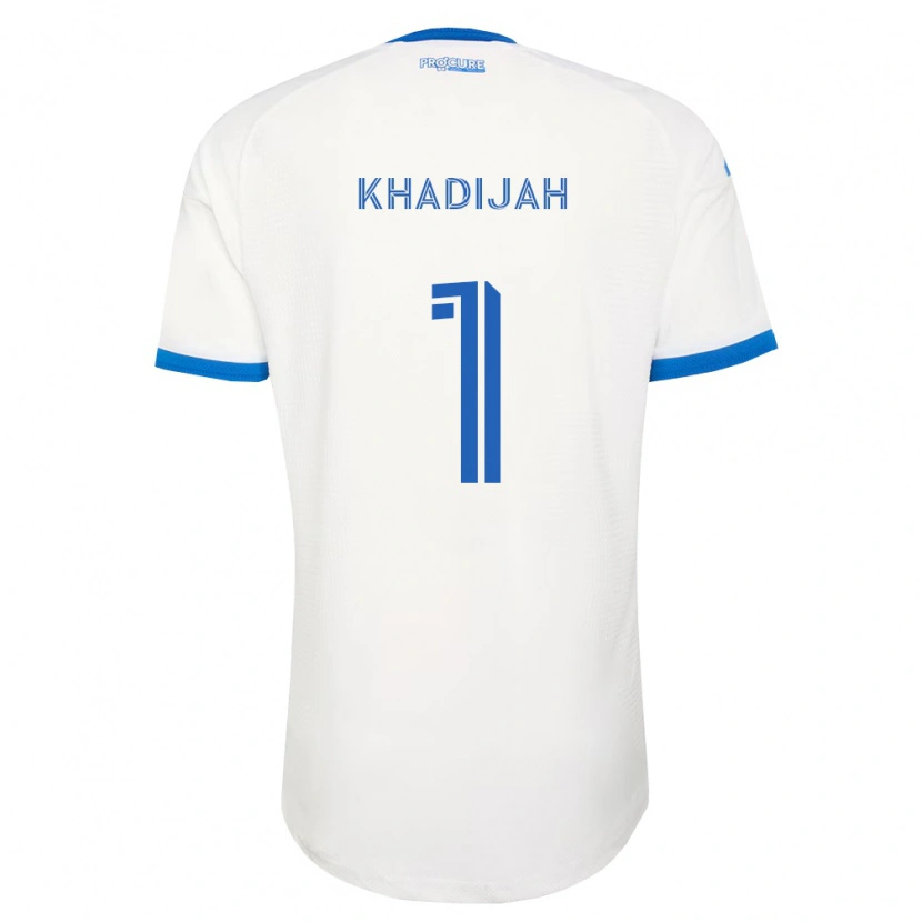 Danxen Dzieci Cissé Khadijah #1 Błękitny Biały Wyjazdowa Koszulka 2026/27 Koszulki Klubowe