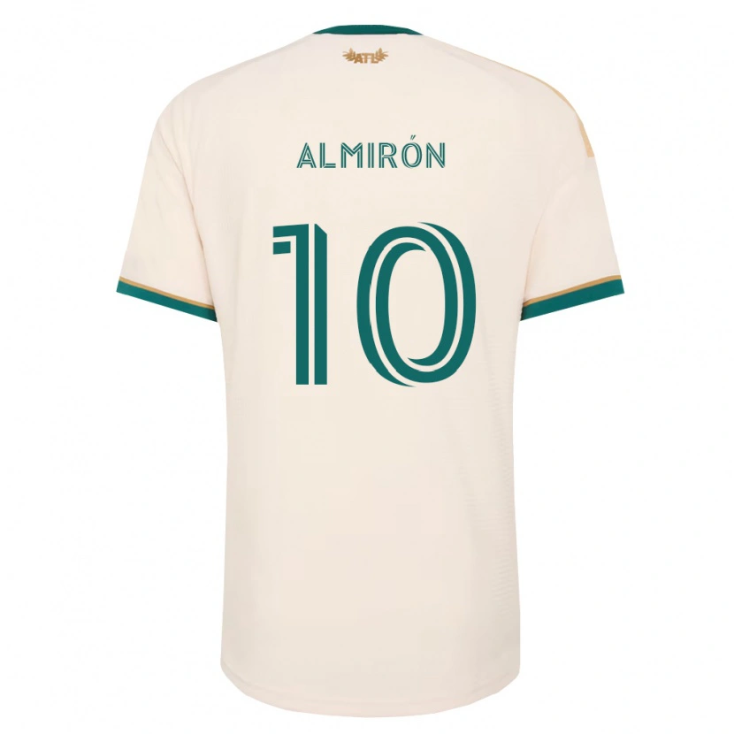 Danxen Dzieci Miguel Almirón #10 Szampan Zielony Wyjazdowa Koszulka 2026/27 Koszulki Klubowe