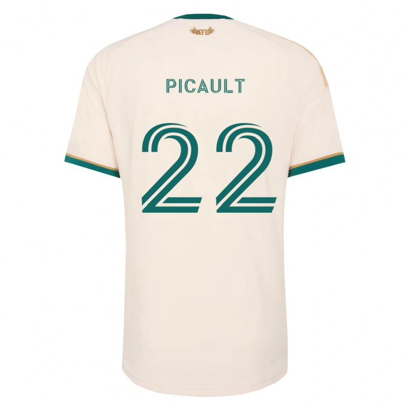 Danxen Dzieci Fafà Picault #22 Szampan Zielony Wyjazdowa Koszulka 2026/27 Koszulki Klubowe