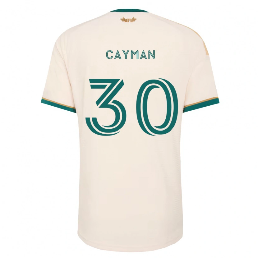 Danxen Dzieci Cayman Togashi #30 Szampan Zielony Wyjazdowa Koszulka 2026/27 Koszulki Klubowe