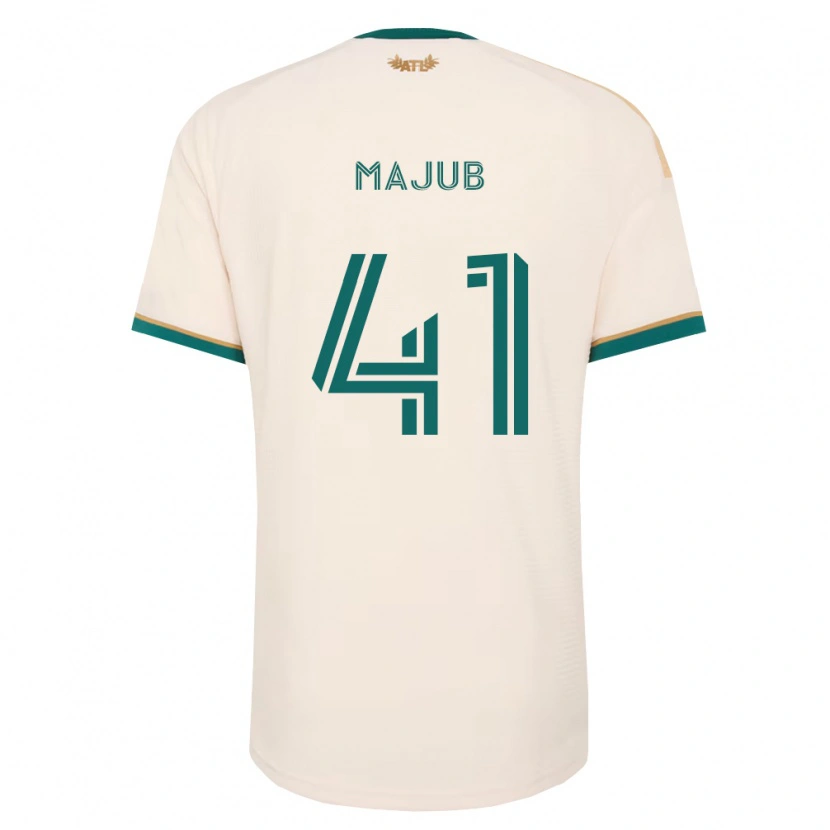 Danxen Dzieci Toto Majub #41 Szampan Zielony Wyjazdowa Koszulka 2026/27 Koszulki Klubowe