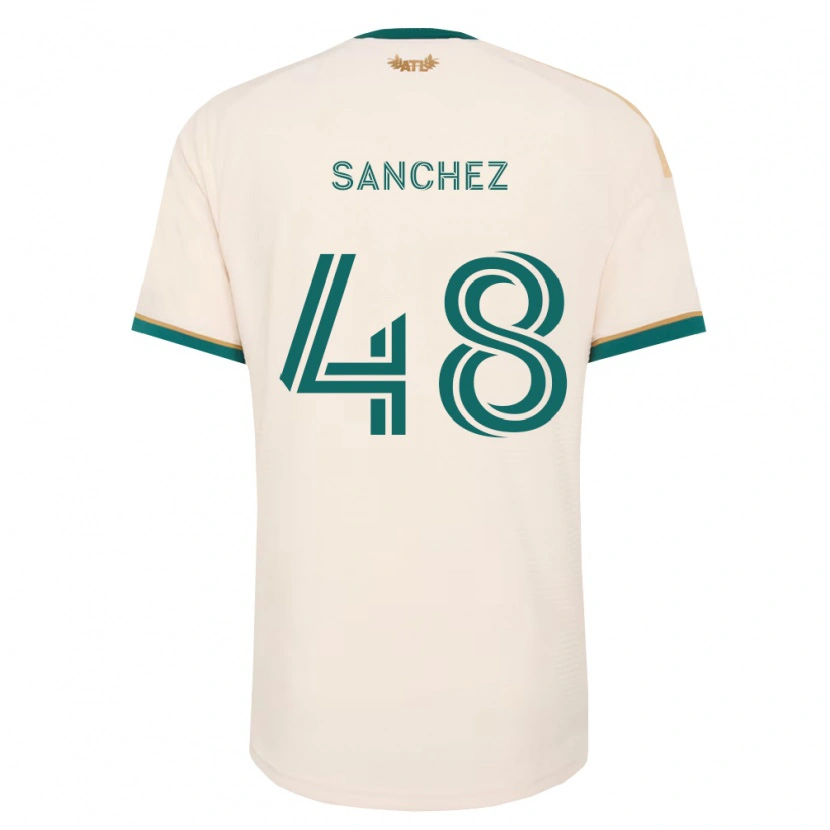 Danxen Dzieci Cooper Sanchez #48 Szampan Zielony Wyjazdowa Koszulka 2026/27 Koszulki Klubowe