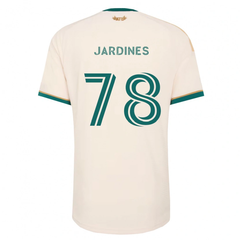 Danxen Dzieci Andrew Jardines #78 Szampan Zielony Wyjazdowa Koszulka 2026/27 Koszulki Klubowe