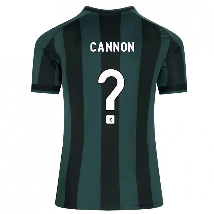Danxen Dzieci Aidan Cannon #0 Ciemny Szary Łupek Czarny Wyjazdowa Koszulka 2026/27 Koszulki Klubowe