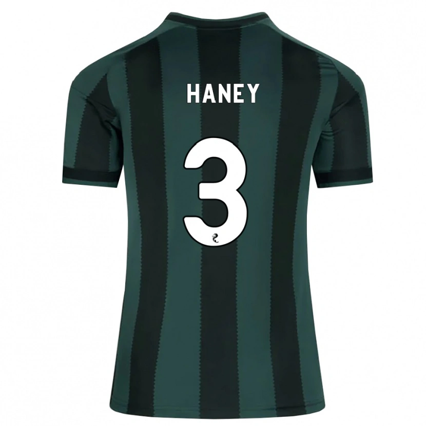 Danxen Dzieci Joseph Haney #3 Ciemny Szary Łupek Czarny Wyjazdowa Koszulka 2026/27 Koszulki Klubowe