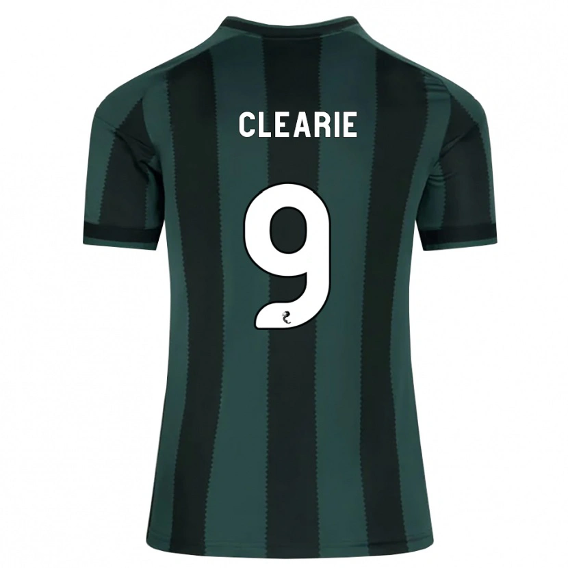 Danxen Dzieci Lucas Clearie #9 Ciemny Szary Łupek Czarny Wyjazdowa Koszulka 2026/27 Koszulki Klubowe