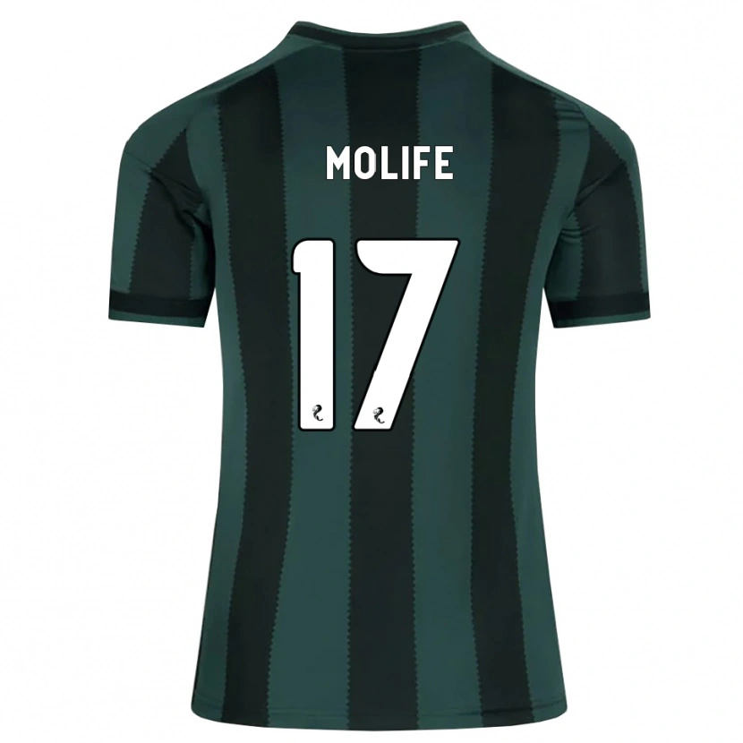 Danxen Dzieci Ezekiel Molife #17 Ciemny Szary Łupek Czarny Wyjazdowa Koszulka 2026/27 Koszulki Klubowe