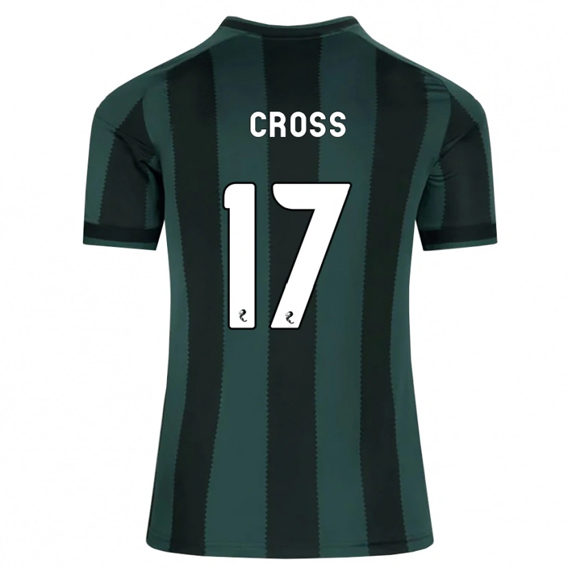 Danxen Dzieci Morgan Cross #17 Ciemny Szary Łupek Czarny Wyjazdowa Koszulka 2026/27 Koszulki Klubowe
