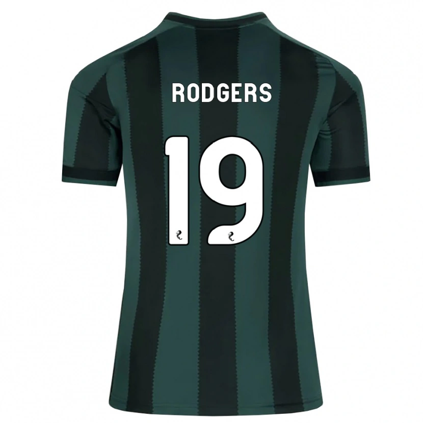 Danxen Dzieci Lisa Rodgers #19 Ciemny Szary Łupek Czarny Wyjazdowa Koszulka 2026/27 Koszulki Klubowe