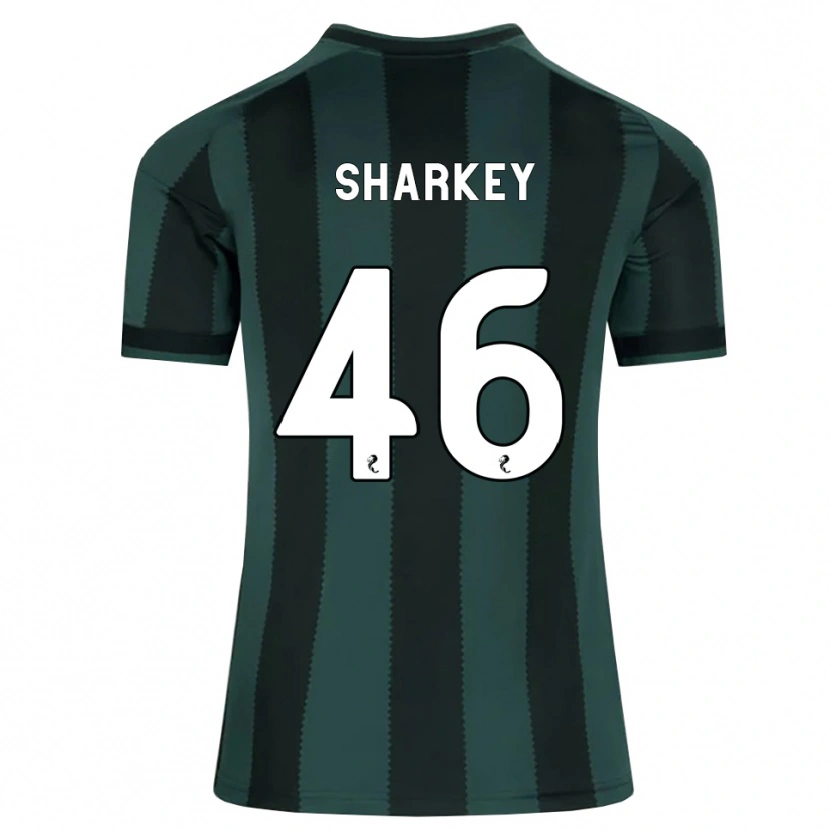 Danxen Dzieci Amy Sharkey #46 Ciemny Szary Łupek Czarny Wyjazdowa Koszulka 2026/27 Koszulki Klubowe