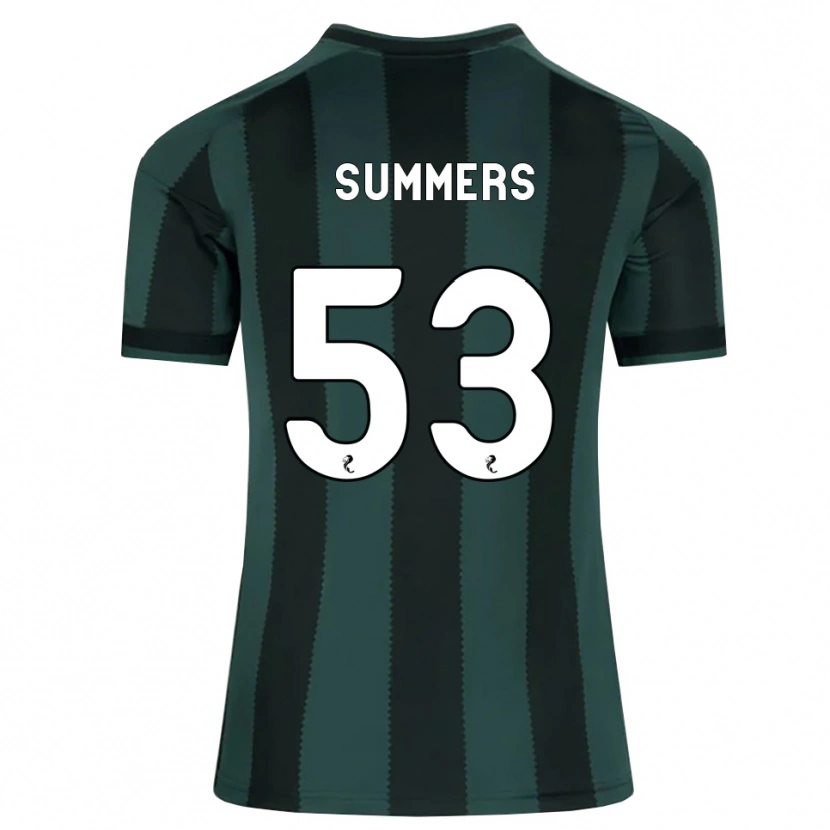 Danxen Dzieci Ben Summers #53 Ciemny Szary Łupek Czarny Wyjazdowa Koszulka 2026/27 Koszulki Klubowe