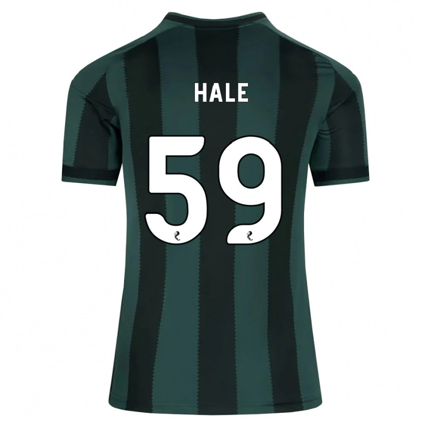 Danxen Dzieci Finlay Hale #59 Ciemny Szary Łupek Czarny Wyjazdowa Koszulka 2026/27 Koszulki Klubowe
