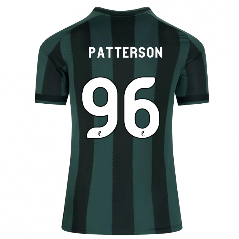 Danxen Dzieci Cameron Patterson #96 Ciemny Szary Łupek Czarny Wyjazdowa Koszulka 2026/27 Koszulki Klubowe