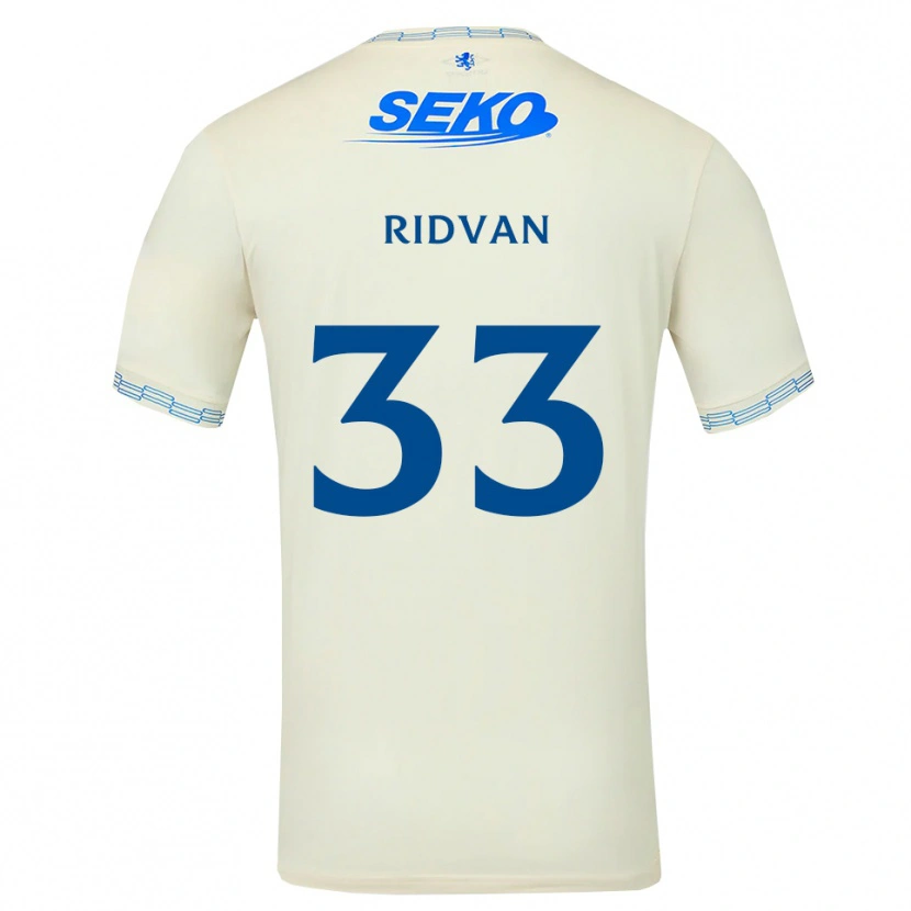 Danxen Dzieci Rıdvan Yılmaz #33 Jasny Błękitny Biały Wyjazdowa Koszulka 2026/27 Koszulki Klubowe