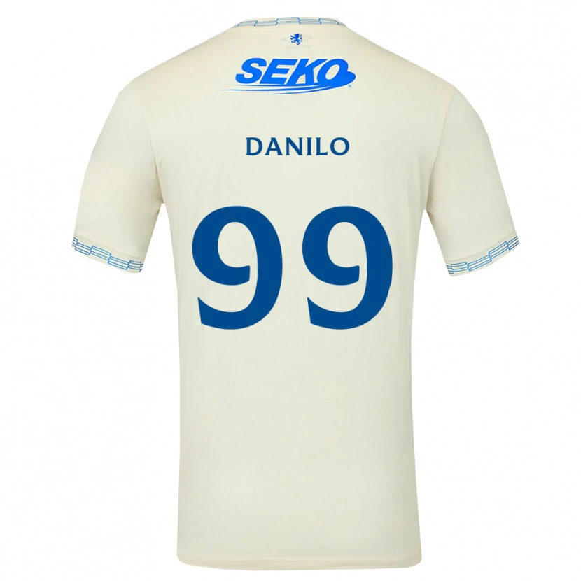 Danxen Dzieci Danilo #99 Jasny Błękitny Biały Wyjazdowa Koszulka 2026/27 Koszulki Klubowe