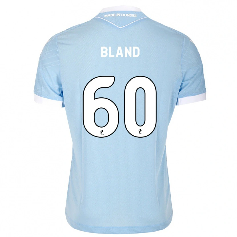 Danxen Dzieci Ryan Bland #60 Jasny Błękitny Biały Wyjazdowa Koszulka 2026/27 Koszulki Klubowe