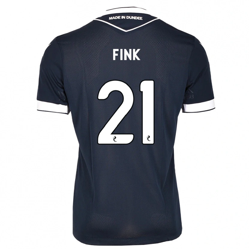 Danxen Dzieci Bradley Fink #21 Północny Niebieski Biały Domowa Koszulka 2026/27 Koszulki Klubowe