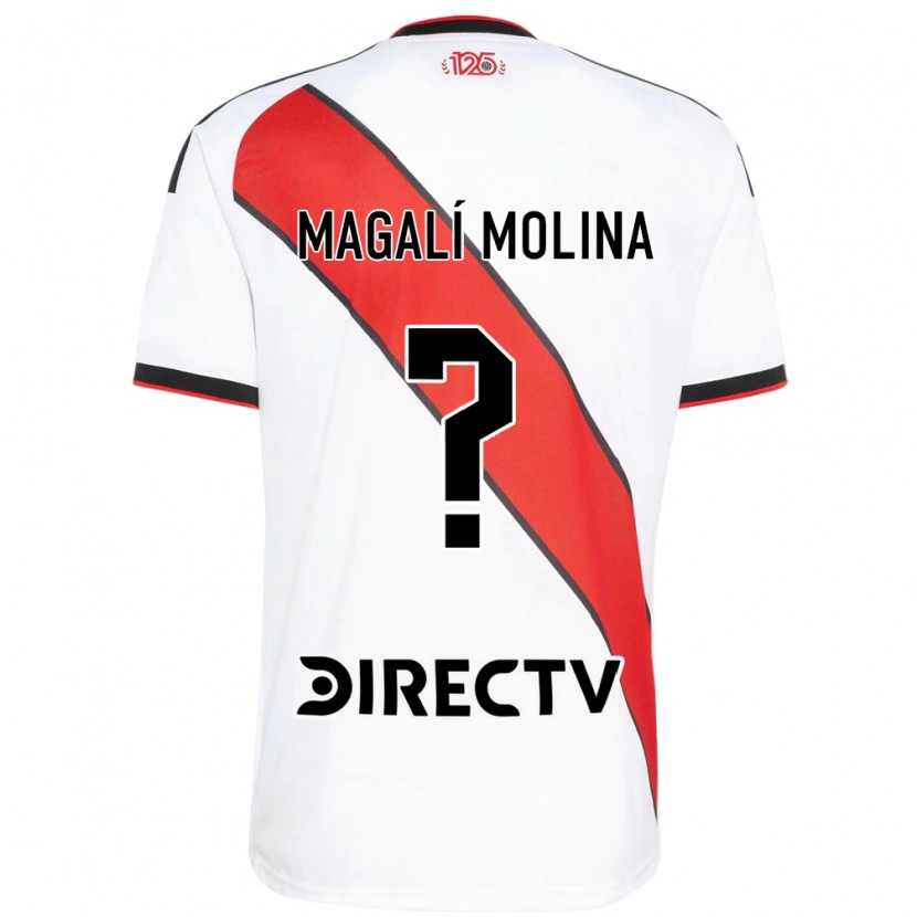 Danxen Męski Celena Magalí Molina #0 Czerwony Biały Czarny Domowa Koszulka 2026/27 Koszulki Klubowe