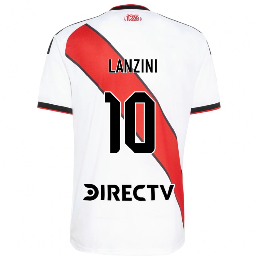 Danxen Męski Manuel Lanzini #10 Czerwony Biały Czarny Domowa Koszulka 2026/27 Koszulki Klubowe
