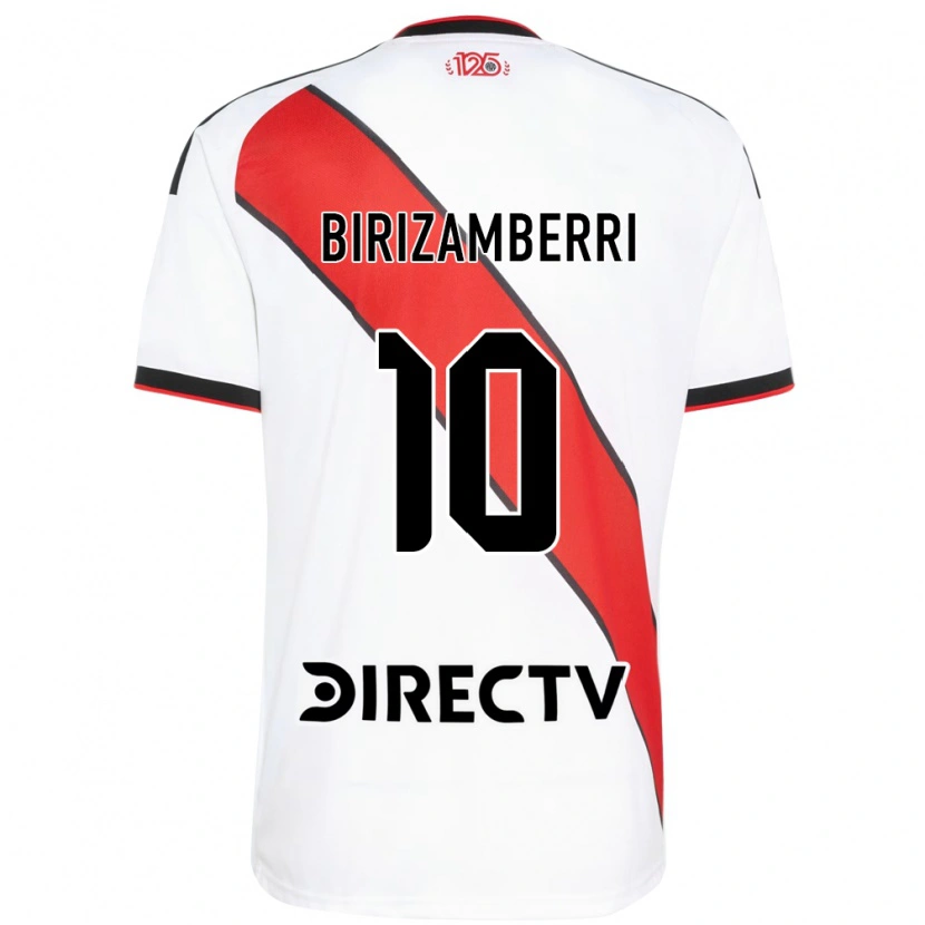 Danxen Męski María Carolina Birizamberri Rivero #10 Czerwony Biały Czarny Domowa Koszulka 2026/27 Koszulki Klubowe