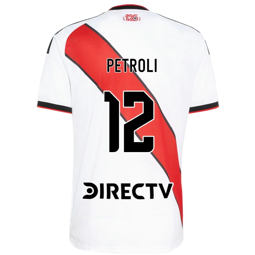 Danxen Męski Franco Petroli #12 Czerwony Biały Czarny Domowa Koszulka 2026/27 Koszulki Klubowe